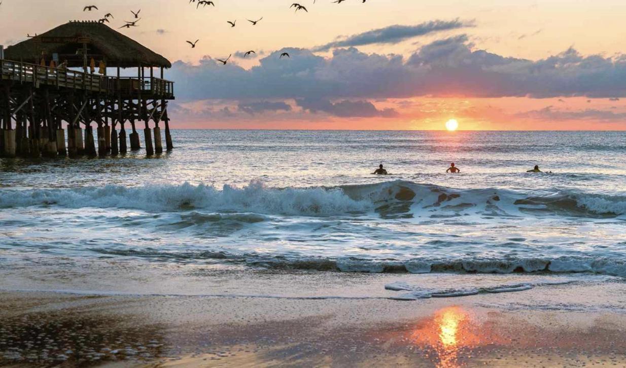 Beach Bungalow By The Sea 4 Cocoa Beach Eksteriør bilde